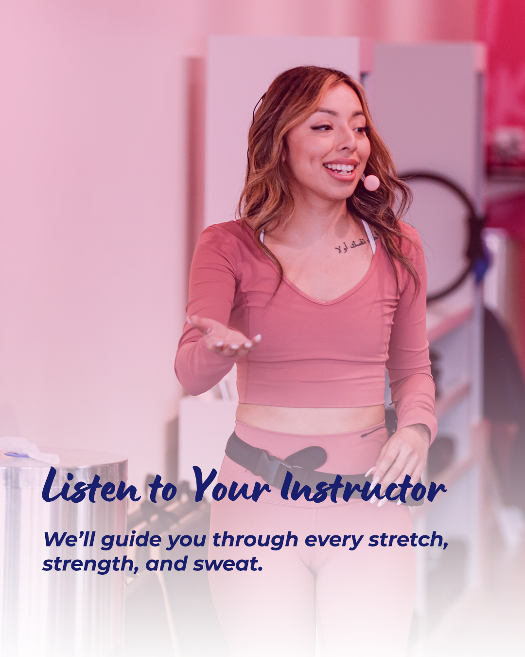  No need to stress about what to do—we’ll guide you through every stretch, strength, and sweat. Just focus on moving and feeling your best. 