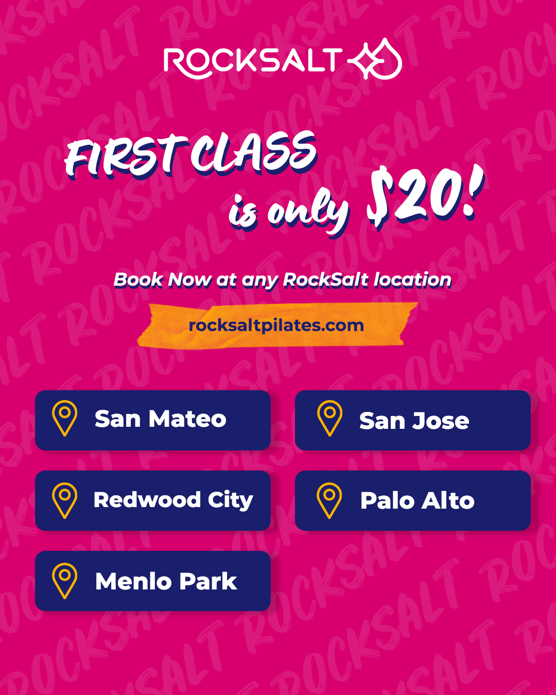  Ready to give it a try? Your first class is just $20! 